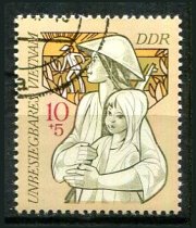 DDR Afa 1458 Stemplet