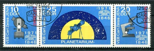 DDR Afa 1471 - 73 Stemplet Stribe