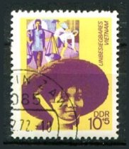 DDR Afa 1492 Stemplet