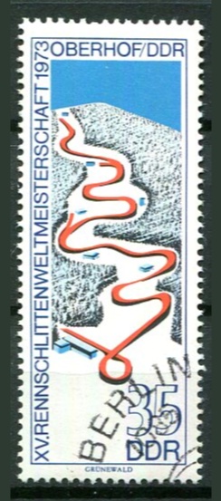 DDR Afa 1573 Stemplet