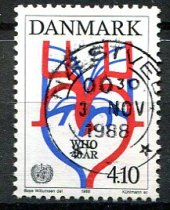 Danmark Afa 909 Stemplet