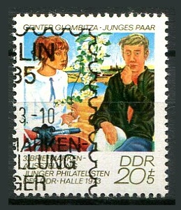DDR Afa 1626 Stemplet