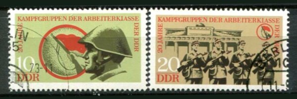 DDR Afa 1617 - 18 Stemplet