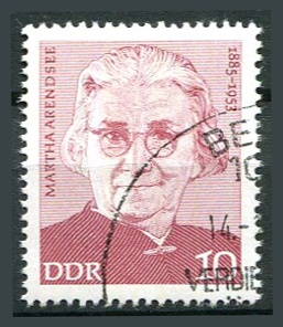 DDR Afa 1741 Stemplet