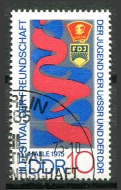 DDR Afa 1773 Stemplet