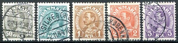Danmark Afa 209 - 13 Stemplet