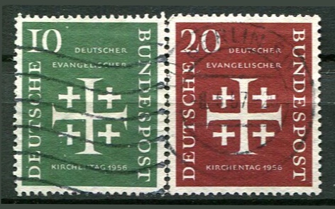 Tyskland Afa 1198 - 99 Stemplet