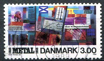 Danmark Afa 915 Stemplet