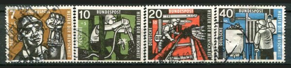 Tyskland Afa 1233 - 36 Stemplet