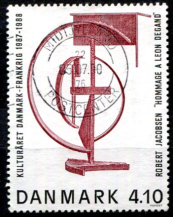 Danmark Afa 918 Stemplet