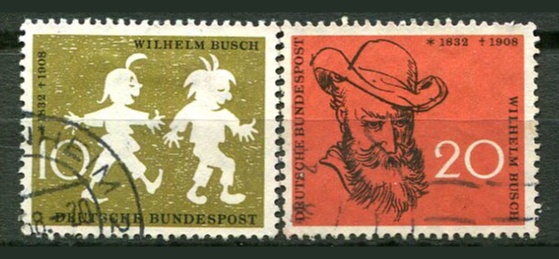 Tyskland Afa 1244 - 45 Stemplet