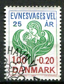 Danmark Afa 633 Stemplet