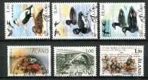Åland 1987 komplet stemplet