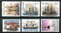 Åland 1988 komplet stemplet
