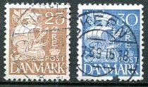 Danmark Afa 214 - 15 Stemplet