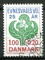 Danmark Afa 633 Stemplet