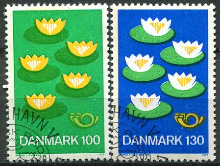 Danmark Afa 631 - 32 Stemplet