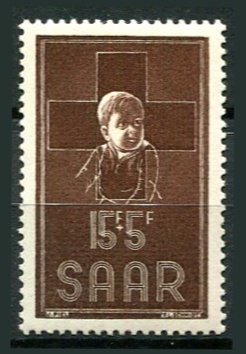 Saar Afa 347 Postfrisk