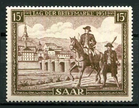 Saar Afa 308 Postfrisk