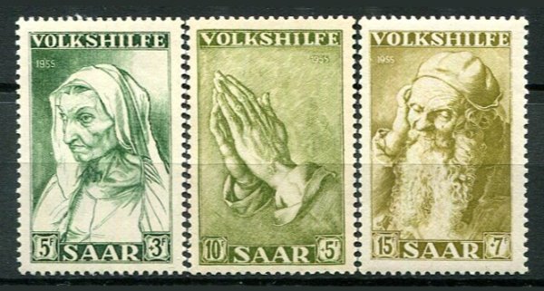 Saar Afa 363 - 65 Postfrisk
