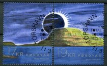 Færøerne Afa 827 - 28 Ustemplet