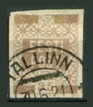 Estland Afa 03 Stemplet