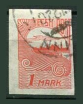 Estland Afa 23 Stemplet