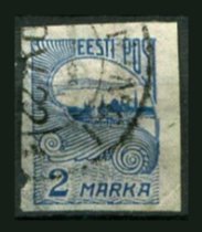 Estland Afa 24 Stemplet