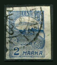 Estland Afa 24 Stemplet
