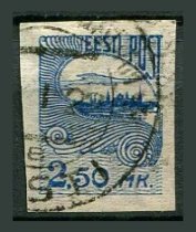 Estland Afa 25 Stemplet