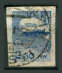 Estland Afa 25 Stemplet