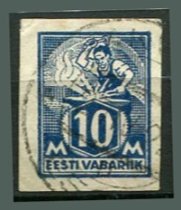 Estland Afa 44 Stemplet