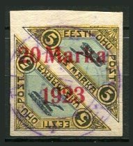 Estland Afa 59 Stemplet