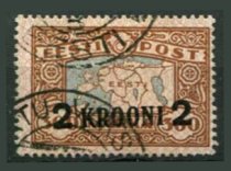 Estland Afa 107 Stemplet