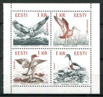 Estland Afa 212 - 15 Postfrisk Miniark