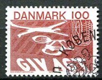Danmark Afa 634 Stemplet