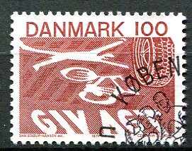Danmark Afa 634 Stemplet