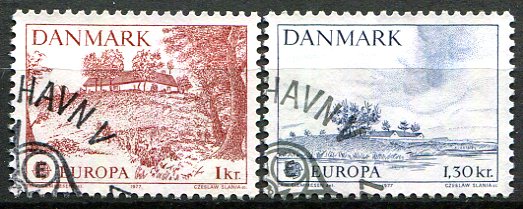 Danmark Afa 635 - 36 Stemplet