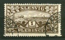 Slesvig Afa 25 Stemplet