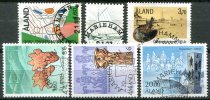 Åland 1986 komplet stemplet