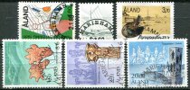 Åland 1986 komplet stemplet