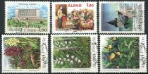 Åland 1989 komplet stemplet