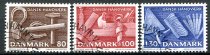 Danmark Afa 641 - 43 Stemplet