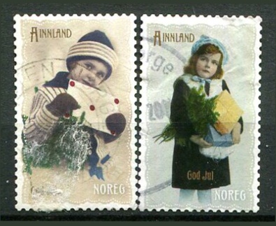 Norge Afa 1767 - 68 Stemplet