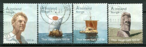Norge Afa 1844 - 47 Stemplet
