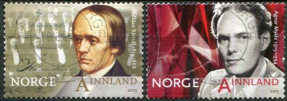 Norge Afa 1880 - 81 Stemplet