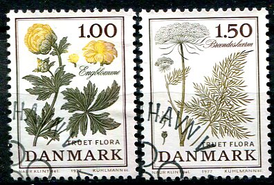 Danmark Afa 649 - 50 Stemplet
