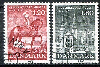 Danmark Afa 656 - 57 Stemplet