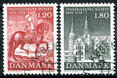 Danmark Afa 656 - 57 Stemplet