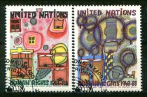 New York Afa 436 - 37 Stemplet